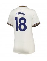 Everton Ashley Young #18 Tredjedrakt Dame 2024-25 Korte ermer